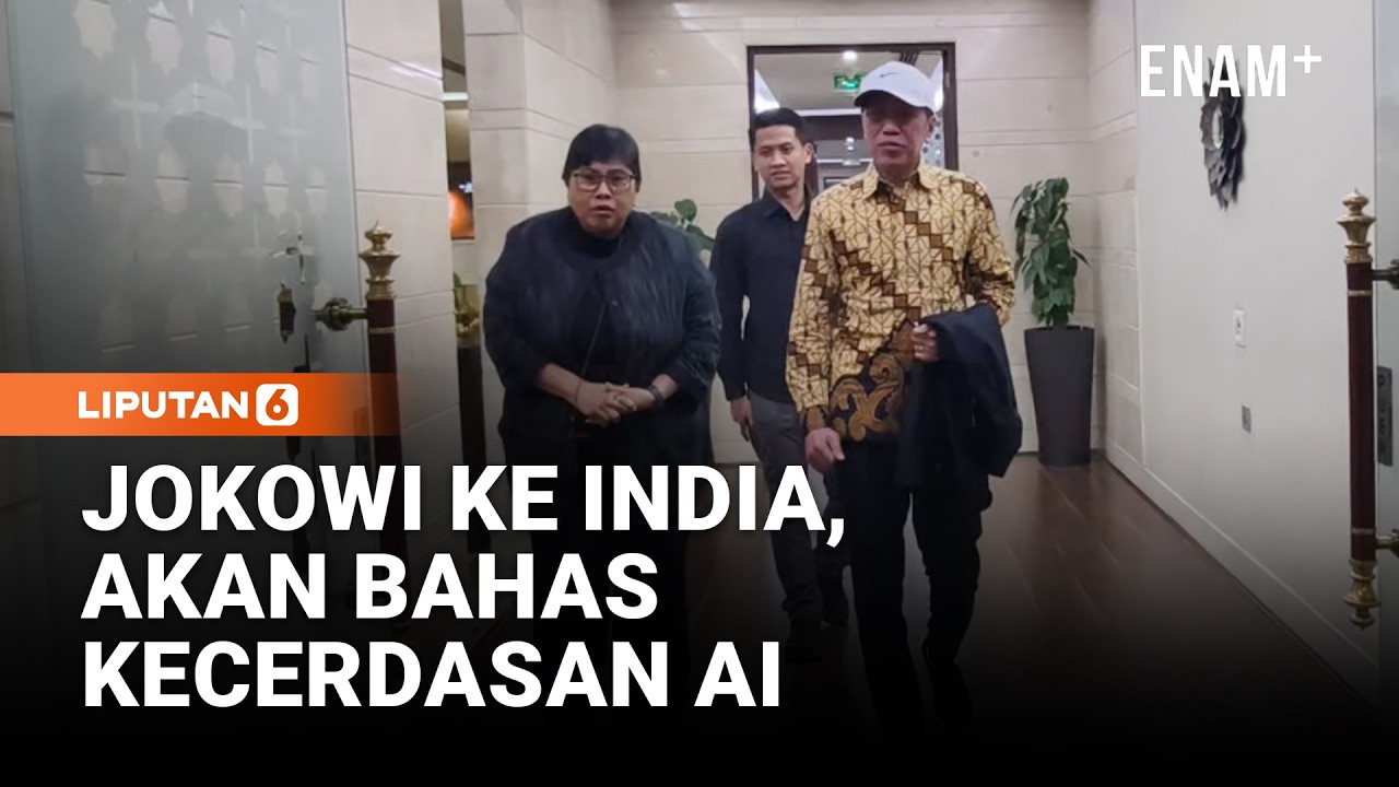 Bahas Kedaulatan AI, Jokowi Jadi Pembicara di New Delhi, India | Liputan6
