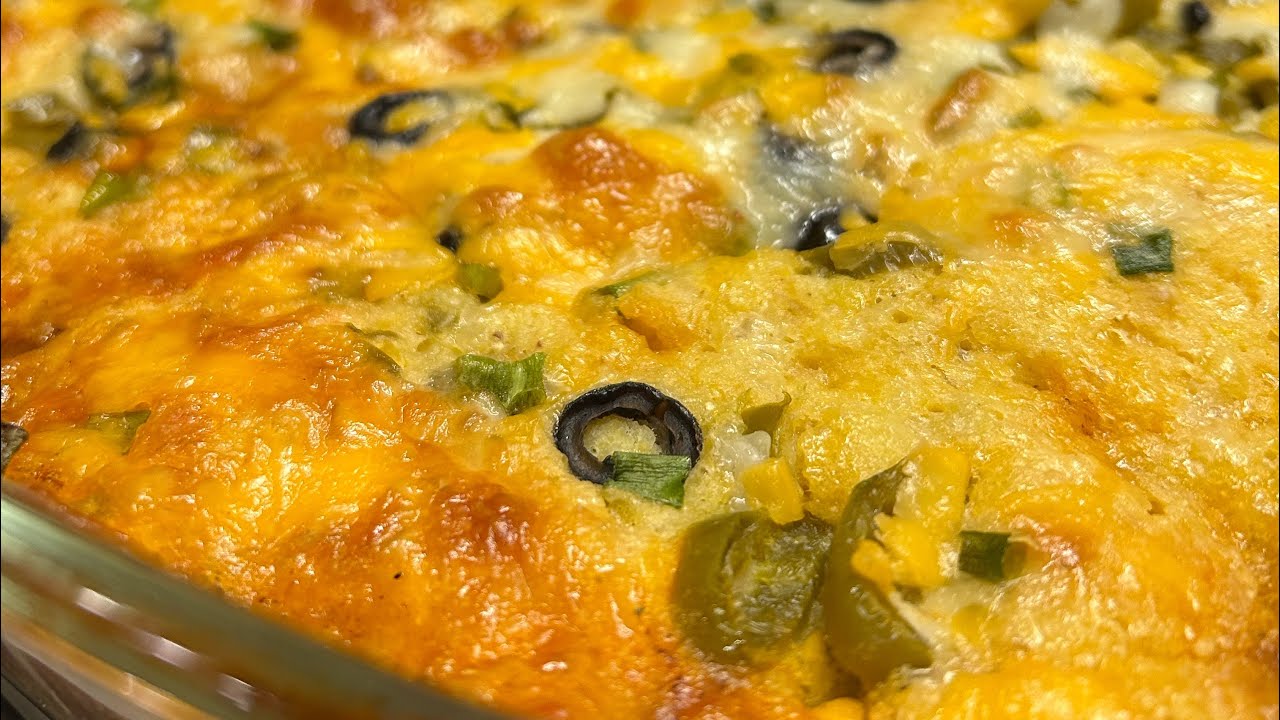 Куриный пирог в стиле техасско-мексиканской кухни