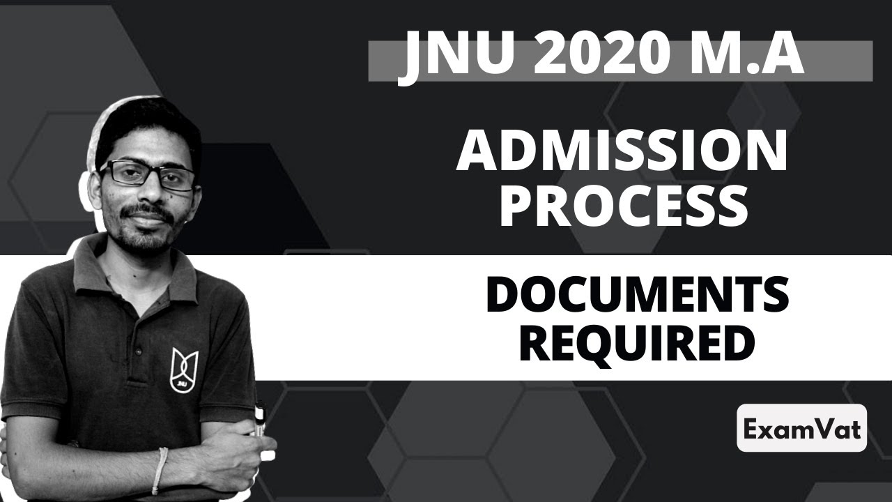 JNU M.A Admission Process and Document Required | Block you seat | ExamVat