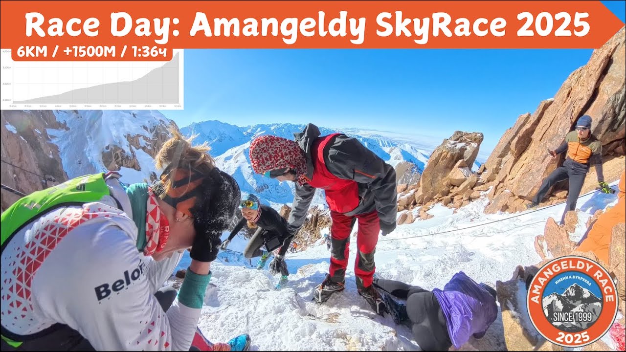 Race Day: Amangeldy SkyRace 2025🏃‍♂️ | Pedro Vizuete