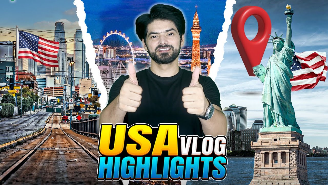 My USA Vlog Highlights | Best of America | Abdul Qadir Vlogs