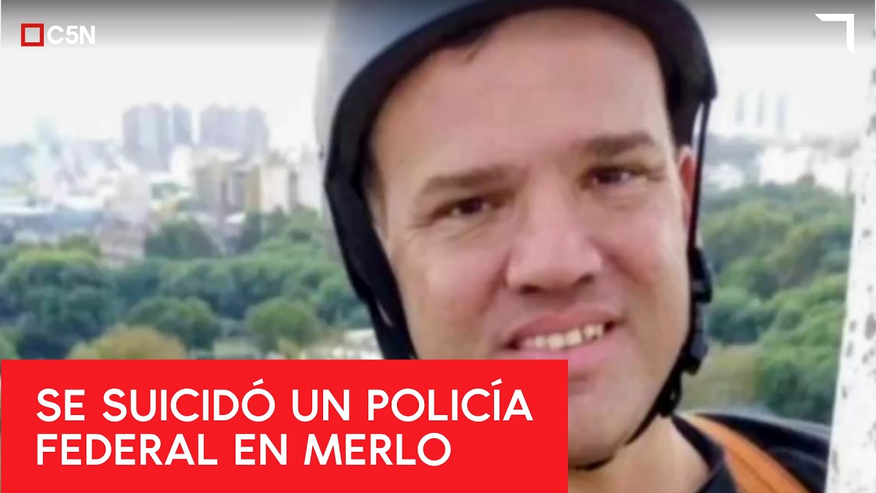 MERLO: un POLIC&Iacute;A FEDERAL se QUIT&Oacute; la VIDA por PROBLEMAS ECON&Oacute;MICOS
