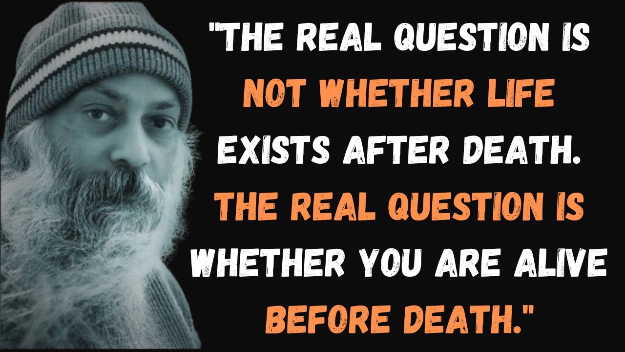 Osho's Best Thoughts on Life, Love, and Inner Peace | 50 Inspiring Quotes