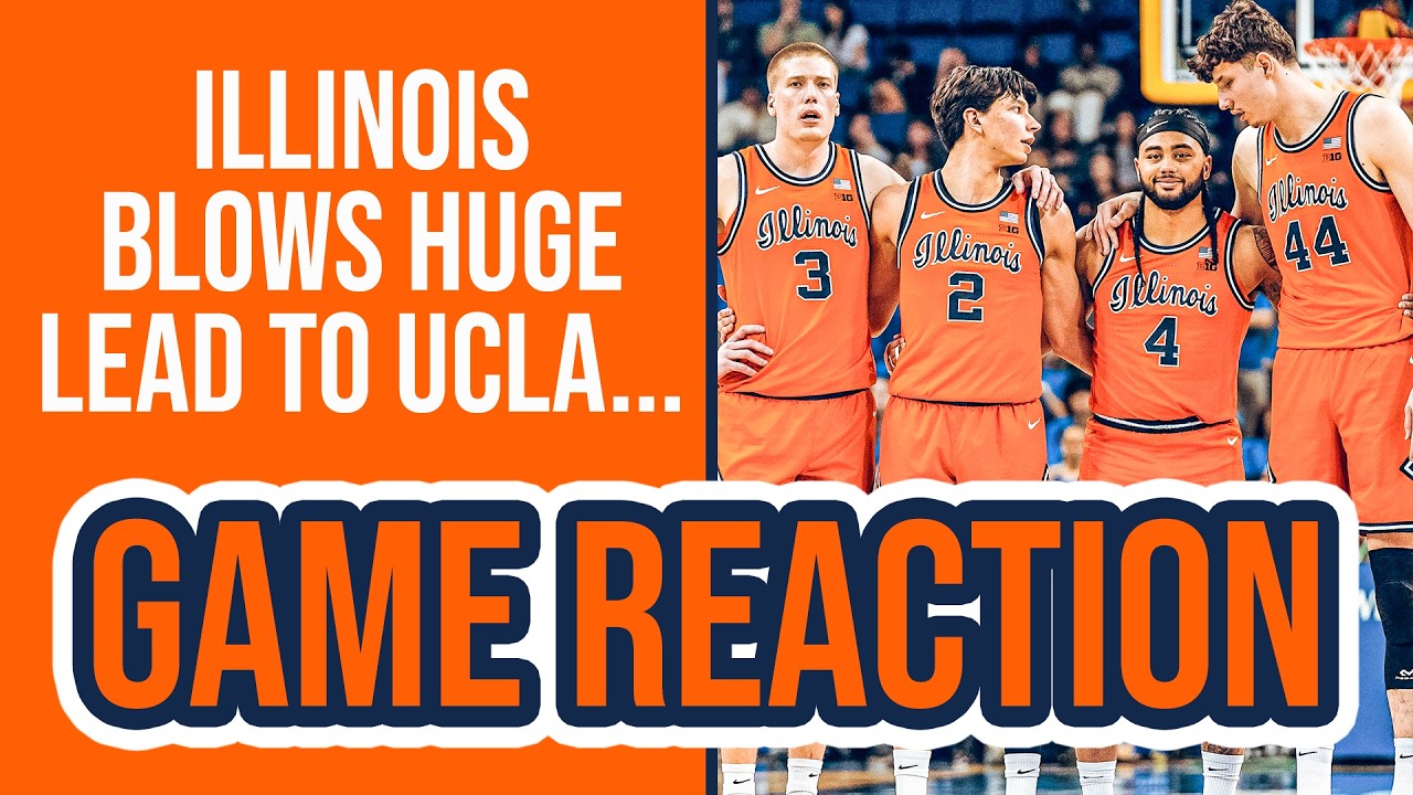 Illinois vs UCLA Postgame REACTION | The Champaign Room Recap LIVE
