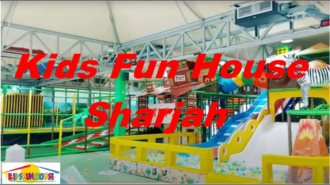 Kids Fun House | Fun Indoor Playground for Kids at Al Qasba | Play Area at Sharjah