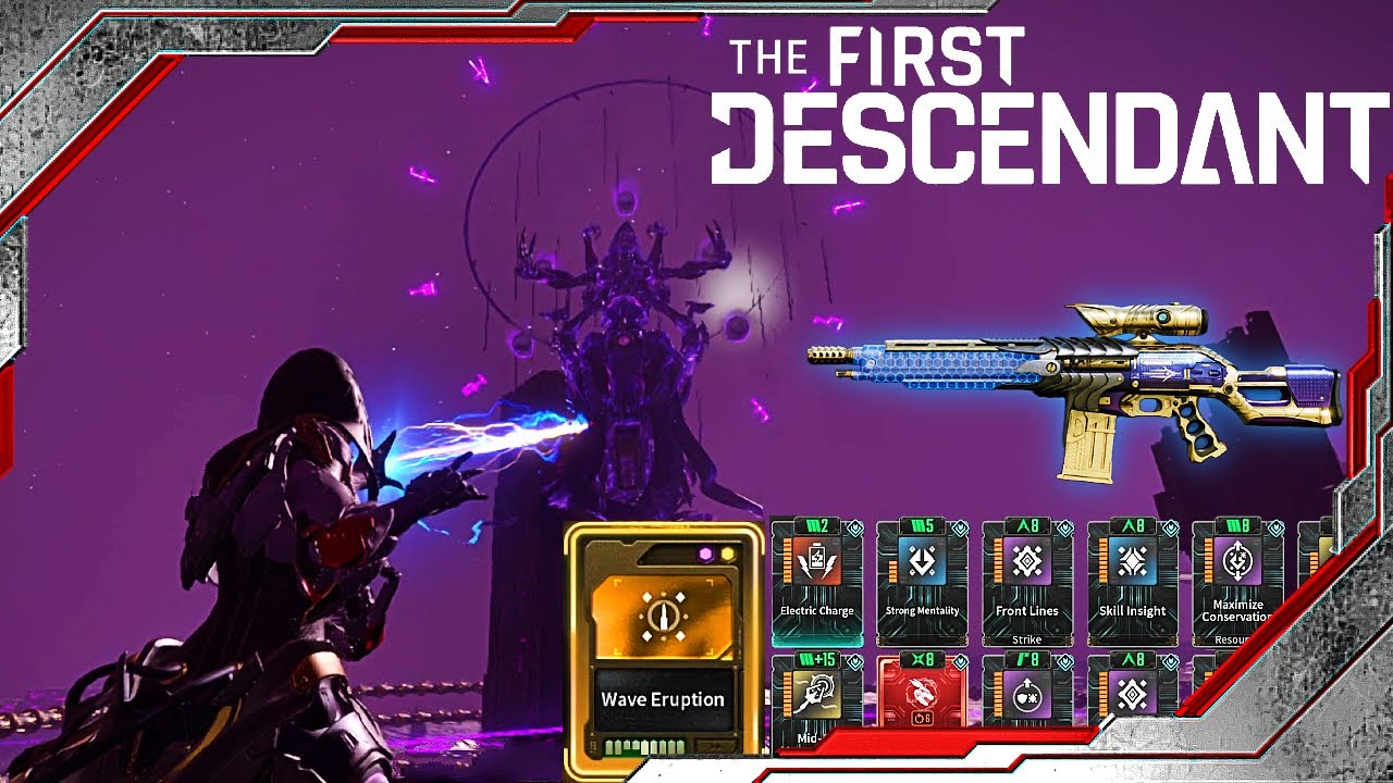 Bunny Grim Reaper Build For Easy Zero Death Run Farming. Showcase Runs #thefirstdescendant #gaming