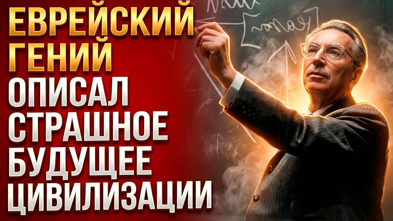 САМЫЙ ВЕЛИКИЙ ЕВРЕЙСКИЙ ПИСАТЕЛЬ высказал страшную правду о будущем
