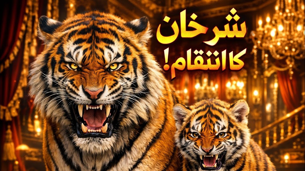 Sher Khan Ka Inteqaam! | 🐯🔥💔 Baap Beta Ka Rishta | Sher Ki Kahani!viral, Shocking,Emotional,