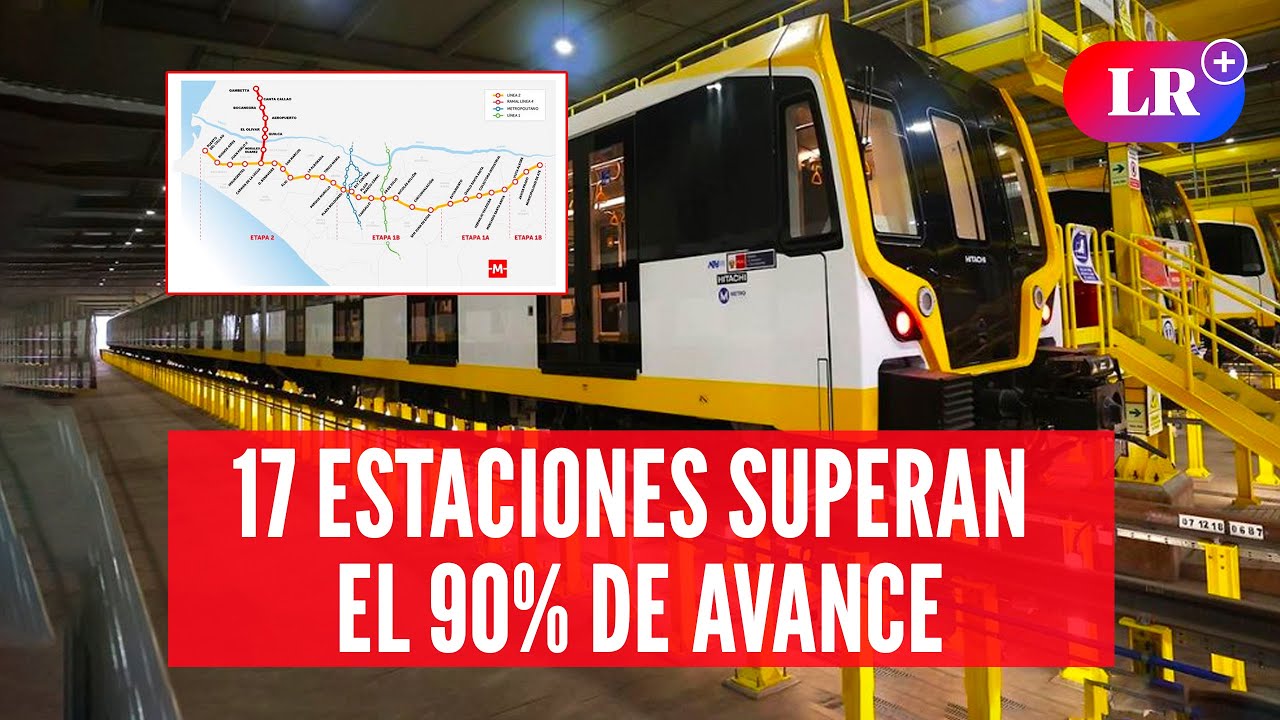 LÍNEA 2 DEL METRO DE LIMA: ¿qué estaciones abrirán pronto?
