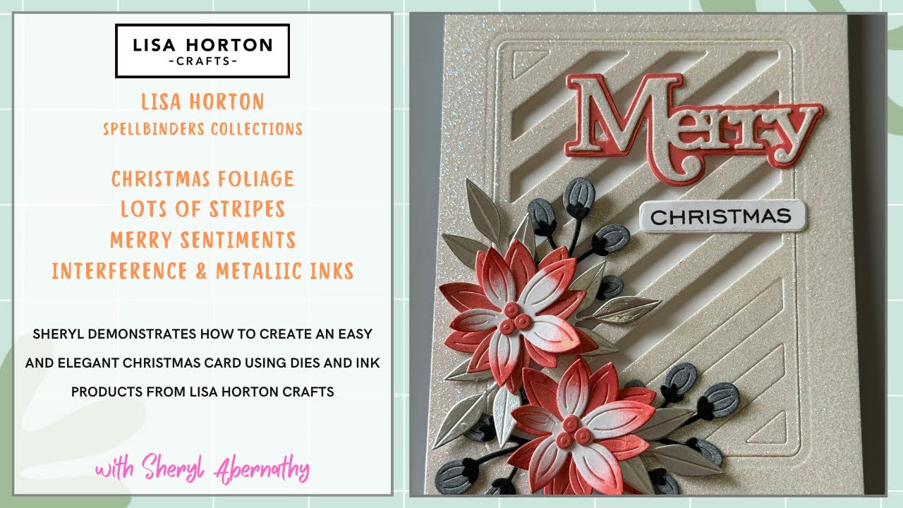 The Dies Have It! Fun with Christmas Foliage Dies by Lisa Horton Crafts