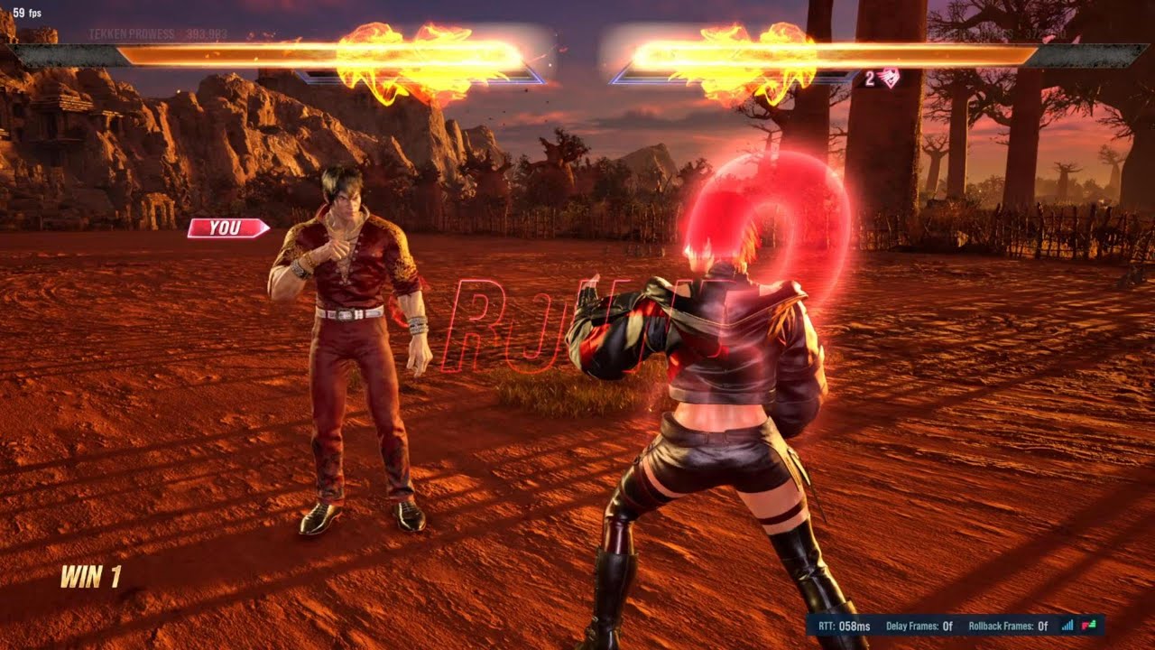 Tekken 8 Season 2 Law VS Lidia FT5