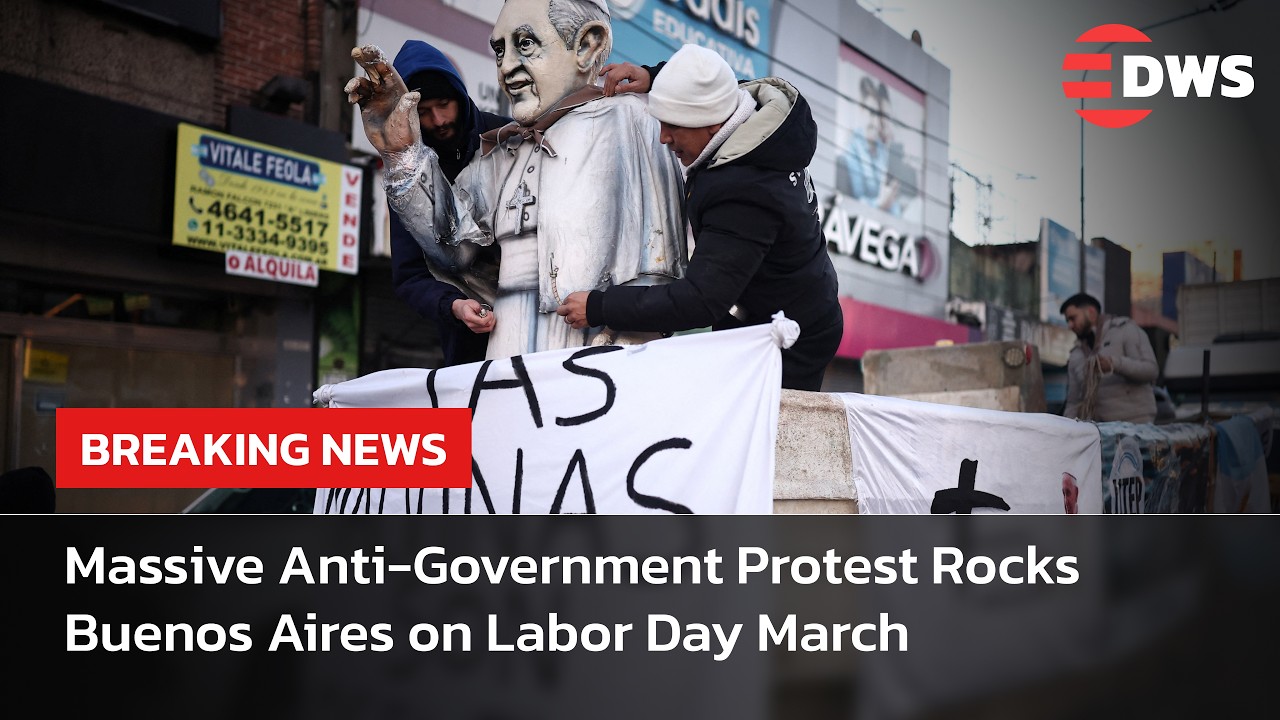 WATCH: Massive Anti-Government Protest Rocks Buenos Aires on Labor Day March | AC15