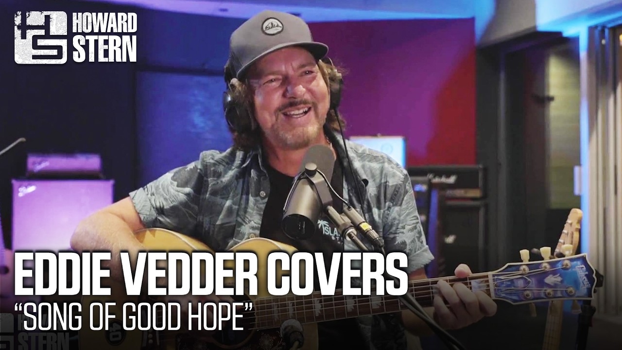 Эдди Веддер исполнил кавер на песню Глена Хансарда &laquo;Song of Good Hope&raquo; в прямом эфире шоу Стерна.
