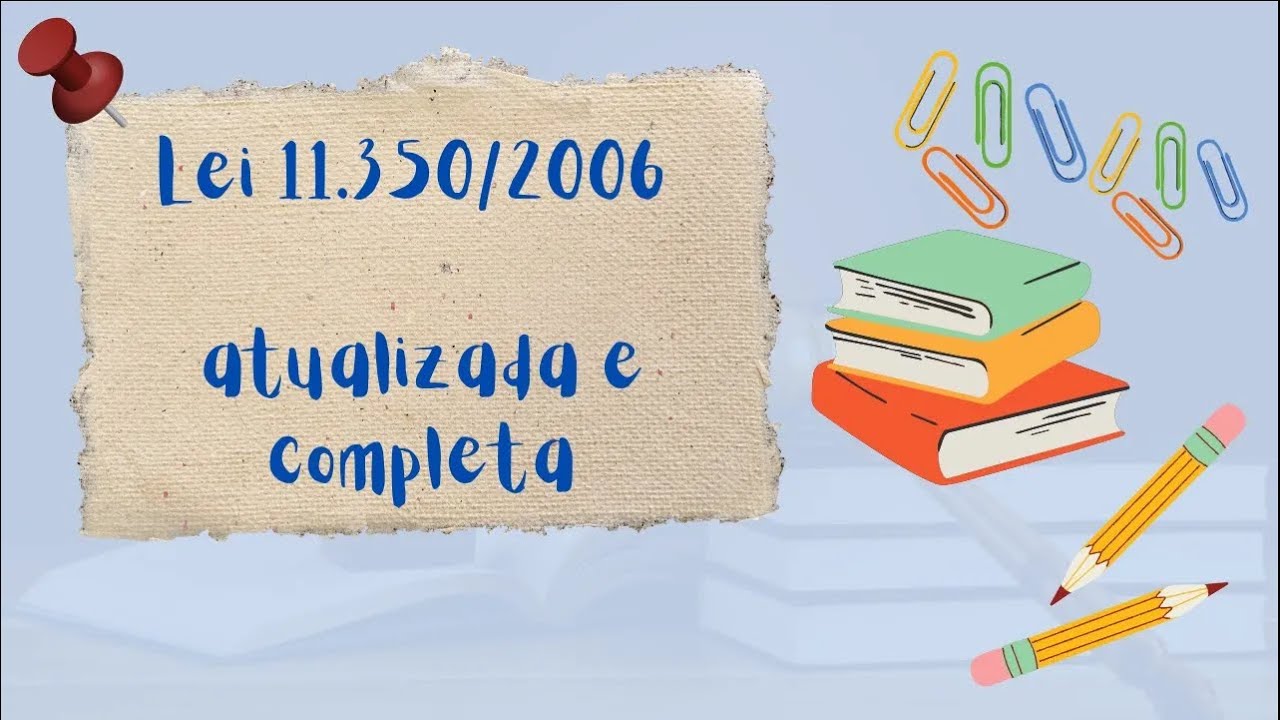 Lei nº 11.350/2006 - ATUALIZADA E COMPLETA! - parte 12 - contratação de temporários e etc