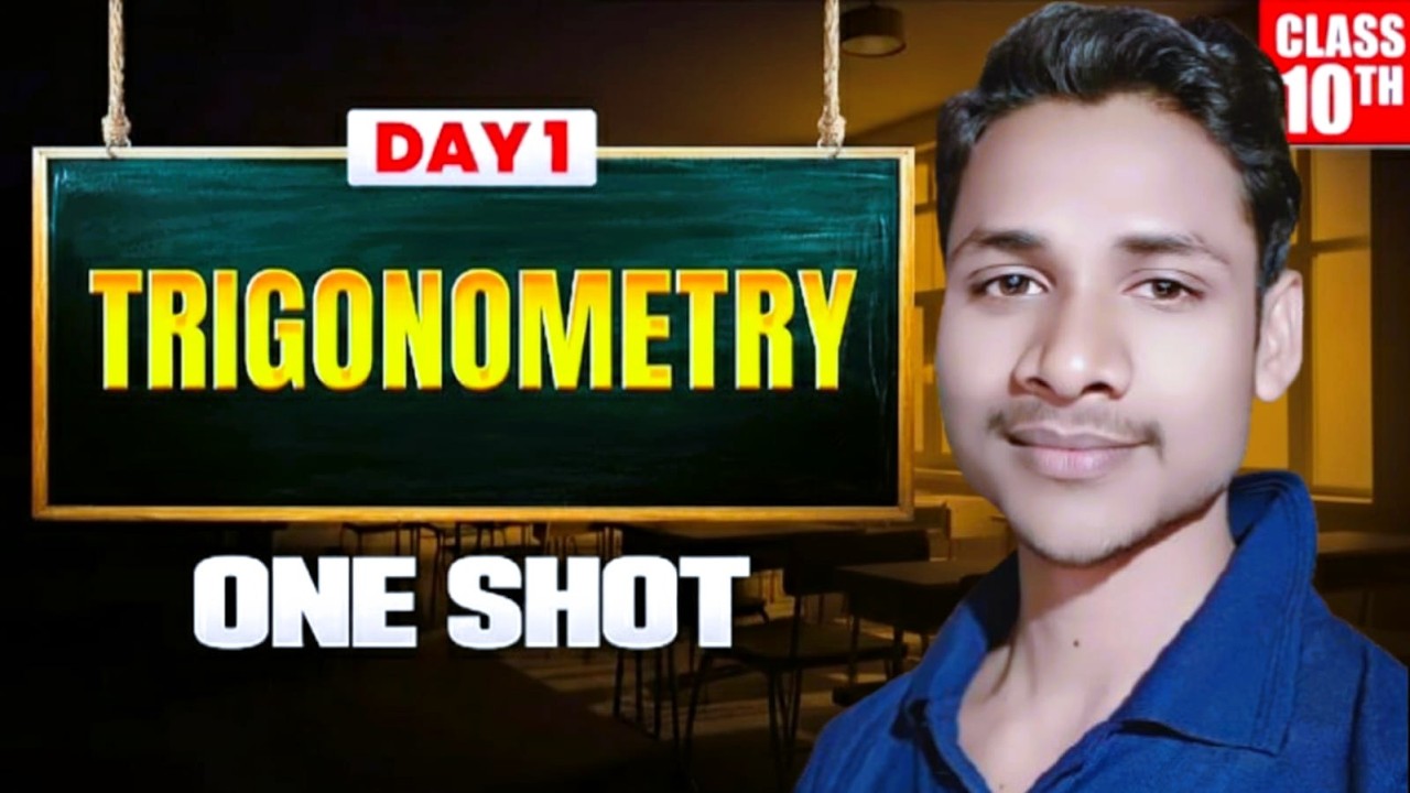 Class 10th TRIGONOMETRY One Shot 🔥 Class 10 Maths Chapter 8 | One Day One Chapter | Boards 2026 |