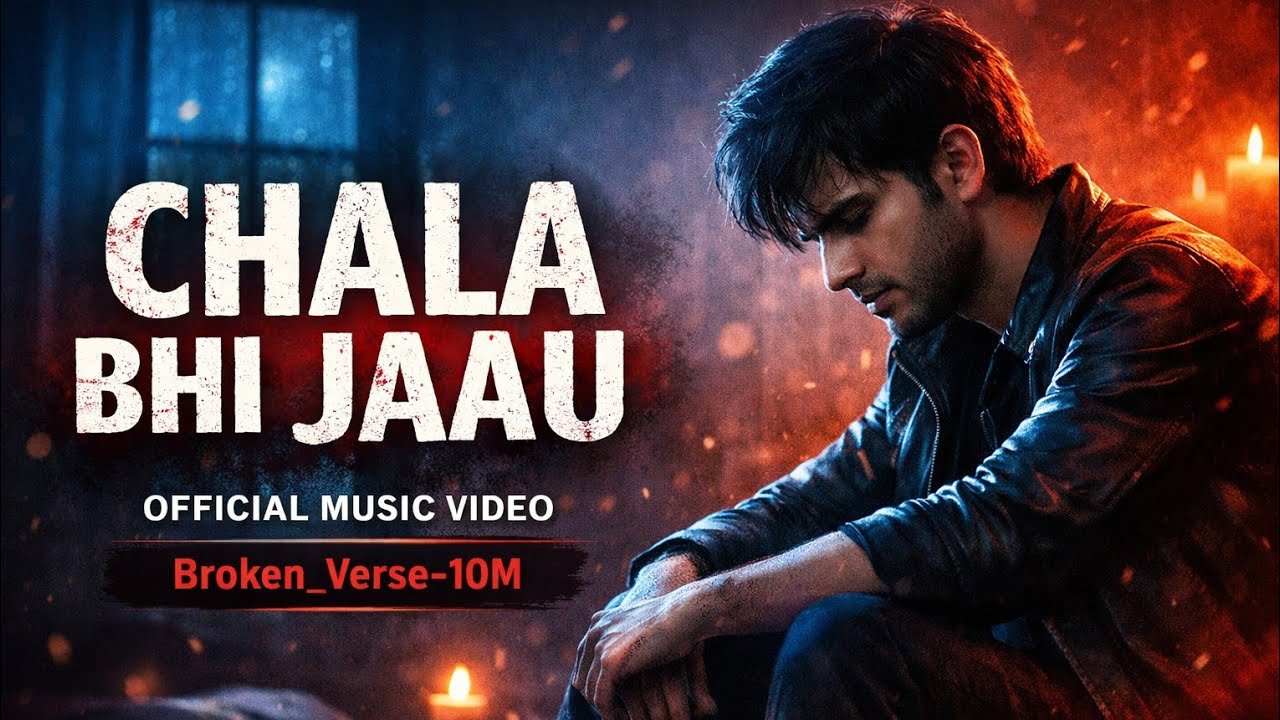 CHALA BHI JAAU | Heartbreak Rock Love Song | Official Music Video | Broken_Verse-10M | #song 