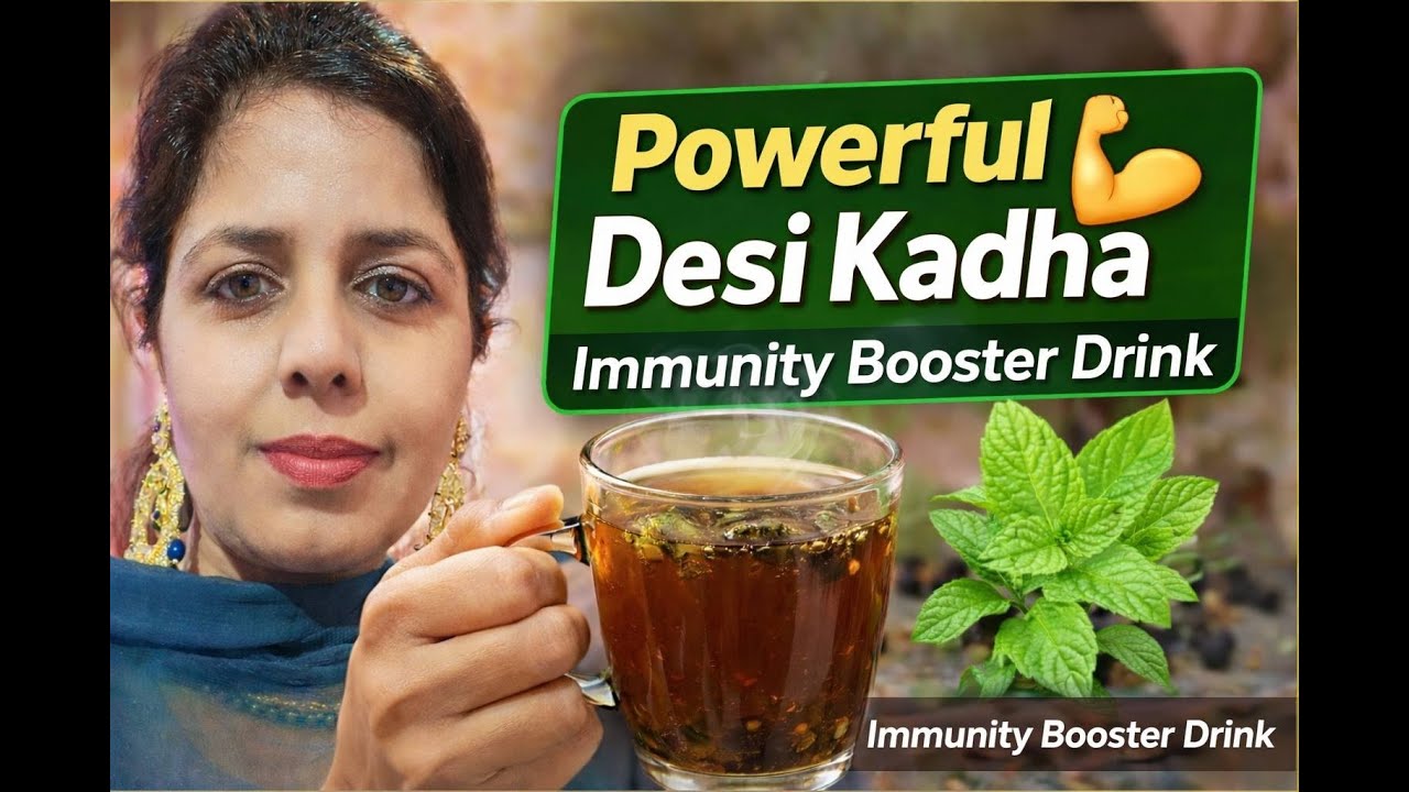 Cold & Cough Special Kadha | Natural Remedy Drinkਦਾਦੀ ਮਾਂ ਦਾ ਦੇਸੀ ਕਾਢਾ | ਕੁਦਰਤੀ ਇਲਾਜ 🌿