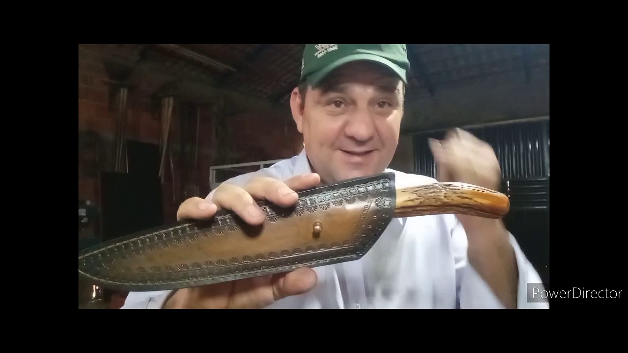 faca forjada de mola de trem