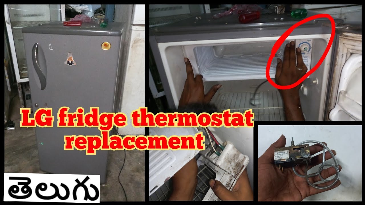 LG refrigerator thermostat replacement Telugu/ #LG, #workshoptelugu,
