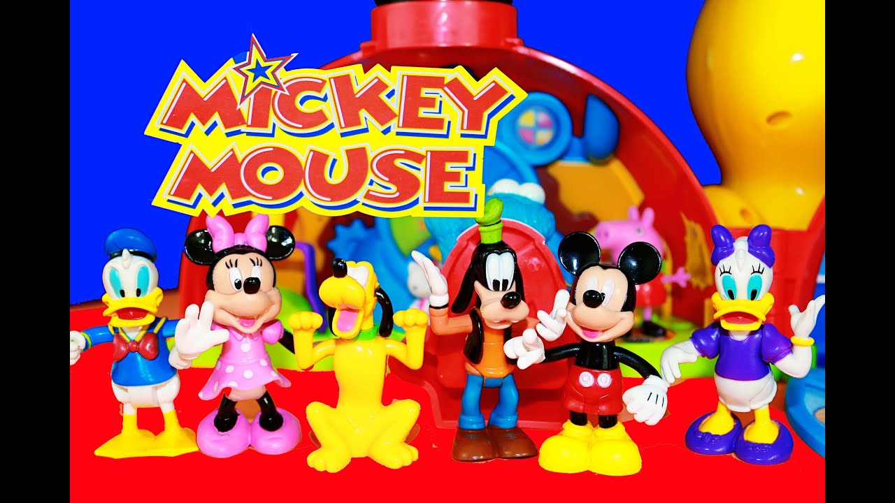 Mickey Mouse Clubhouse Toy Review with Minnie + Pluto
