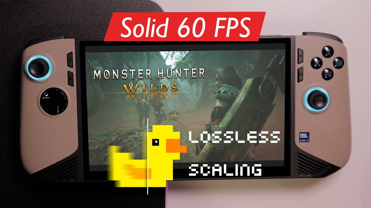 MSI Claw 8 Plays Monster Hunter Wilds Like a Champ with Lossless Scaling | A Quick How-To