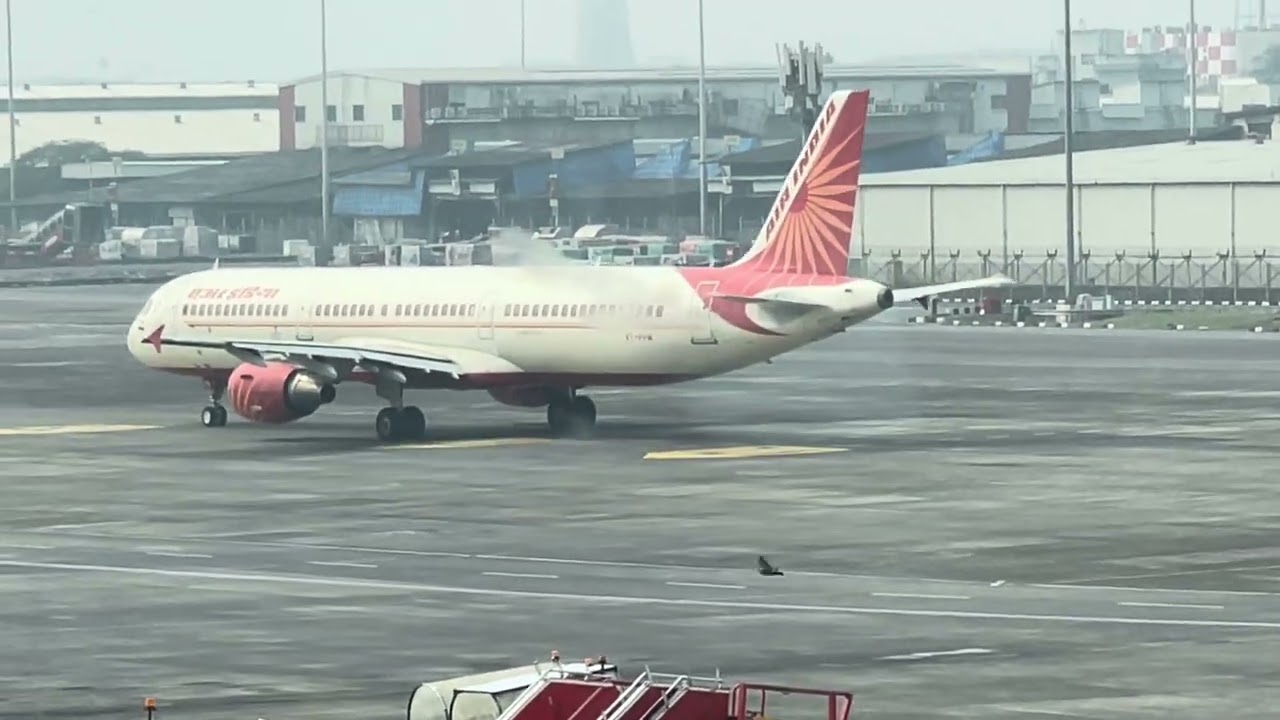Air India Takeoff from Airport 🇮🇳✈️ | Beautiful Aviation Moment 