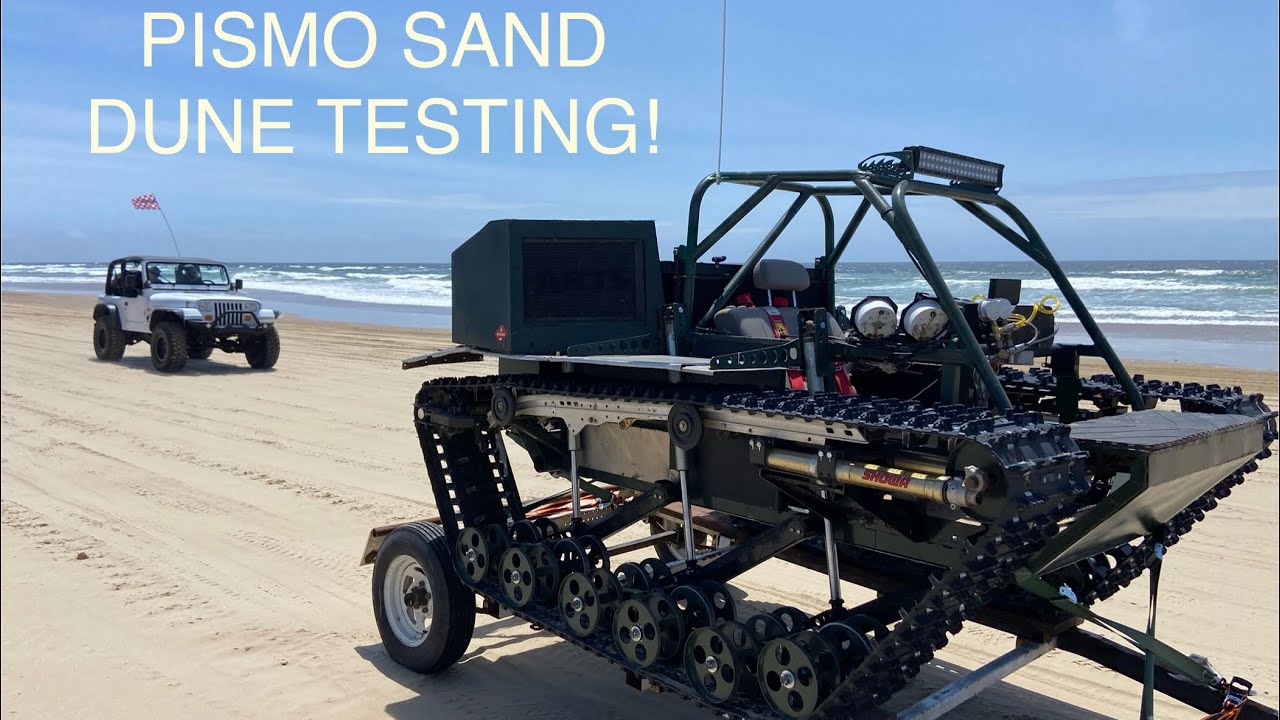 Тестирование Mini RipSaw Pismo на песчаных дюнах!