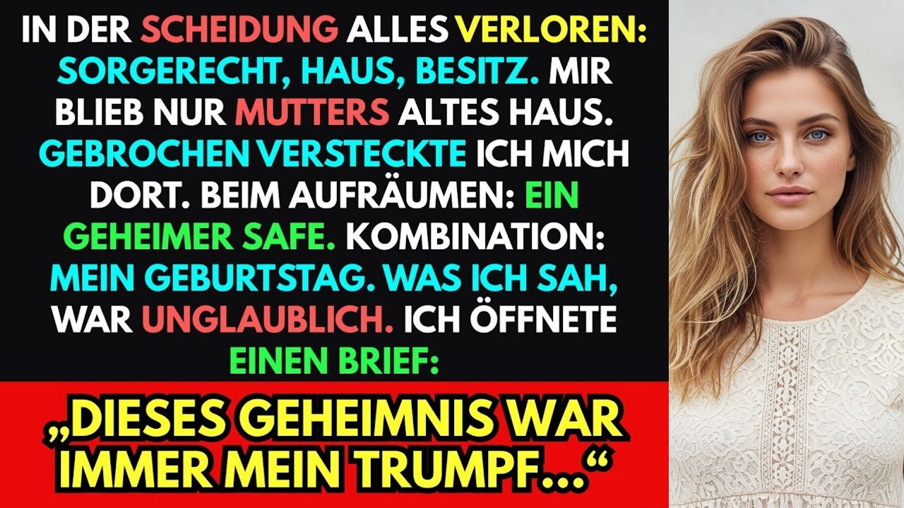 Ich verlor meine 3,5-Millionen-Euro-Villa und meine Kinder–bis ich einen alten Umschlag fand, der...