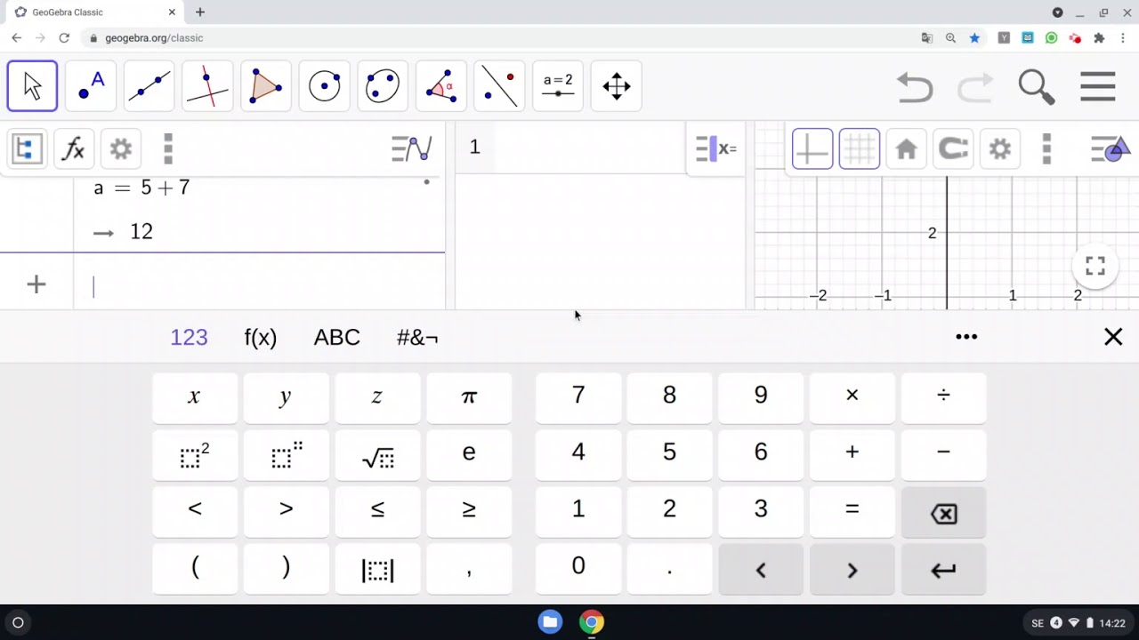 Introduktion till GeoGebra