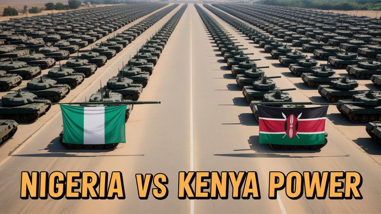 Kenya vs Nigeria Military Power Comparison 2025 | NIGERIAN ARMY vs KENYAN ARMY- Who Wins?