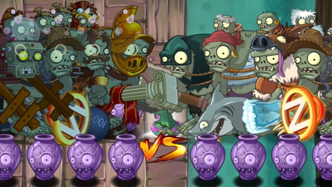 Plants Vs Zombies 2 - PvZ 2 VASE BREAKER Battle - Random Gargantuar Vs Gargantuar #153