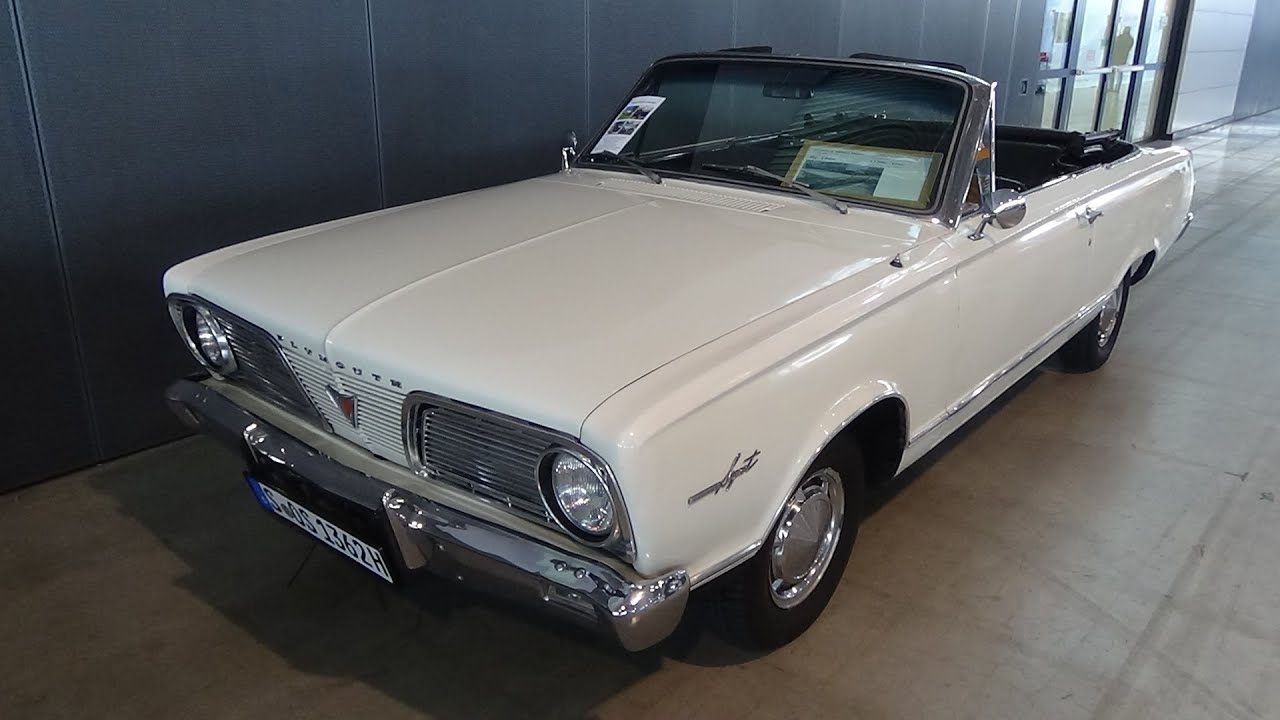 1966 Plymouth Valiant Signet Convertible - Exterior and Interior - Retro Classics Stuttgart 2025