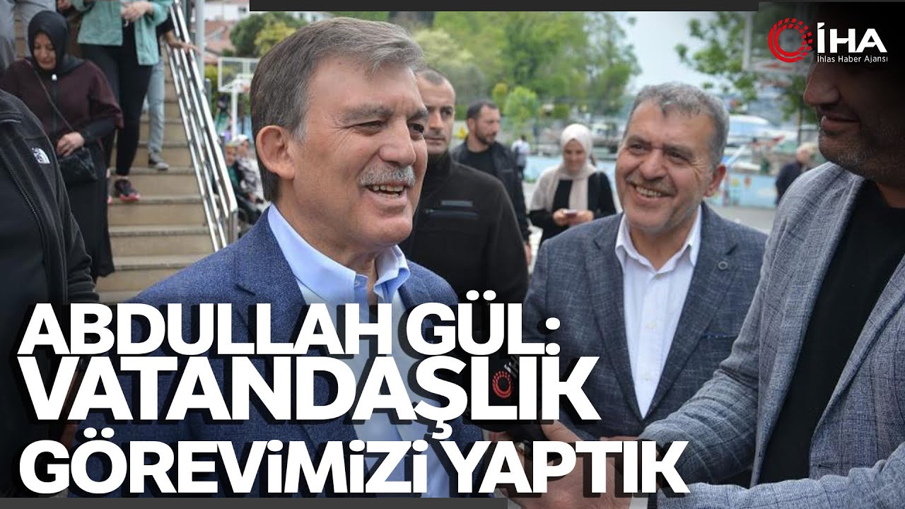 11. Cumhurbaşkanı Abdullah Gül Oyunu Beykoz'da Kullandı