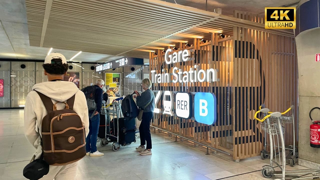 Walking from Charles de Gaulle Airport to the Train Station: A Step-by-Step Guide