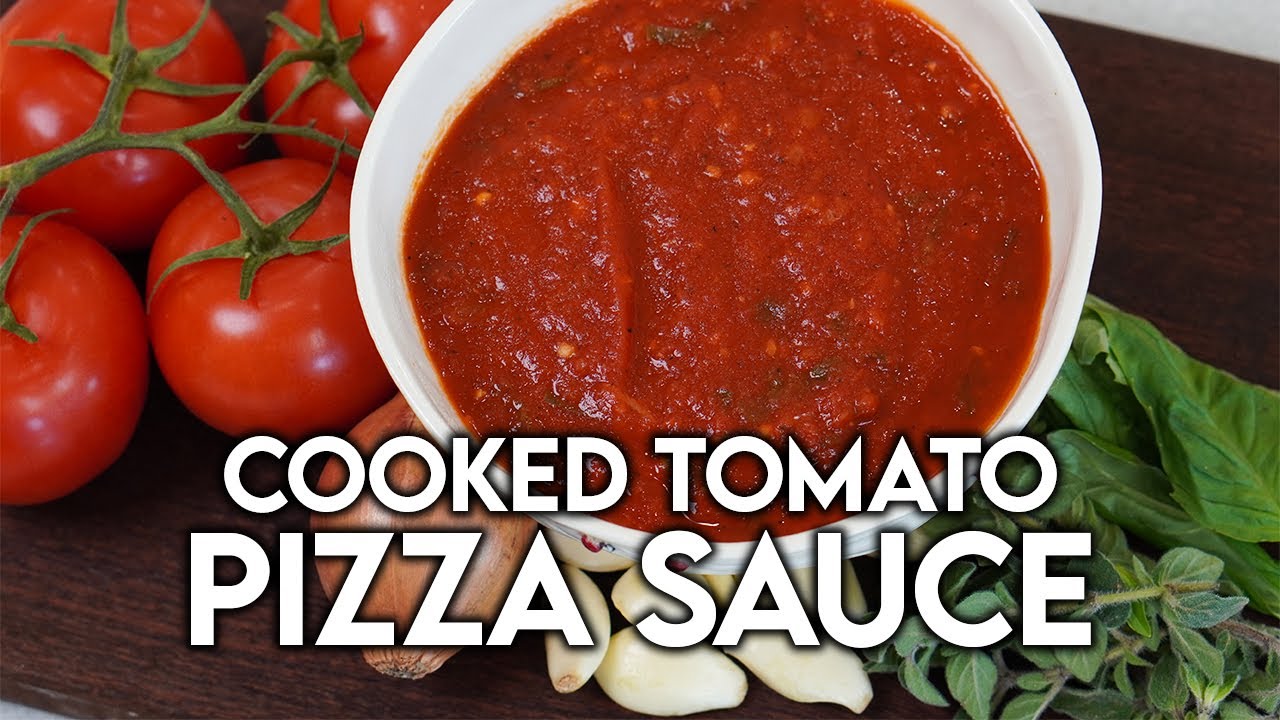 Cooked Tomato Pizza Sauce
