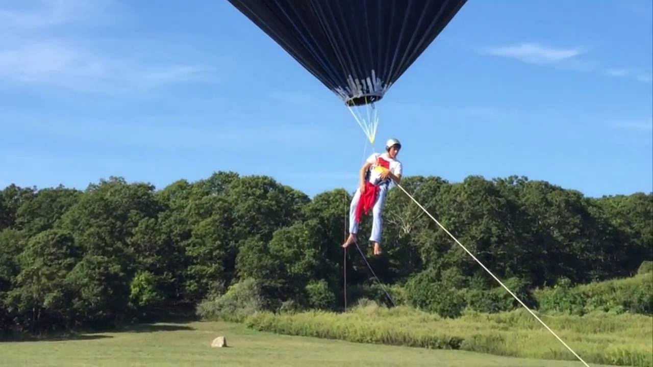 Manned Solar Hot Air Balloon Flight Test 2015