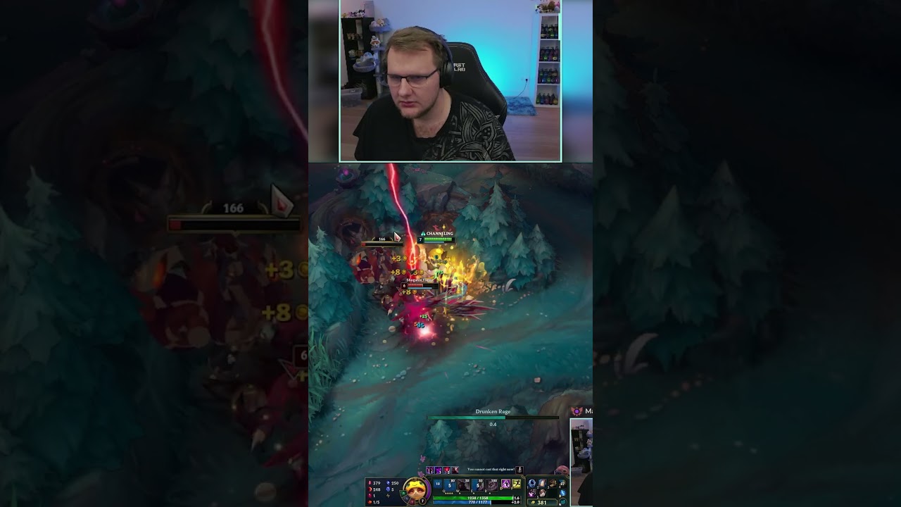 0/4 Gragas 1v2 Mid👍