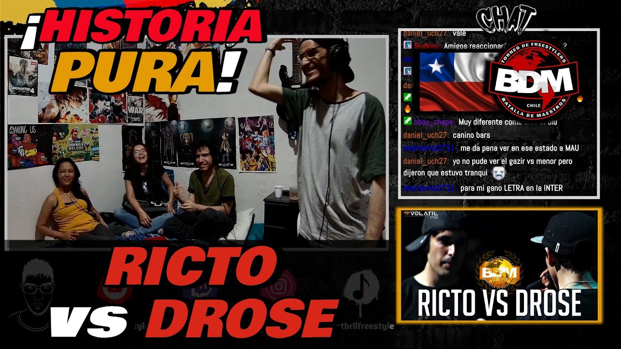 💣COLOMBIANOS REACCIONAN a RICTO vs DROSE - ¡HISTORIA PURA! [BDM GOLD 2015]🎵