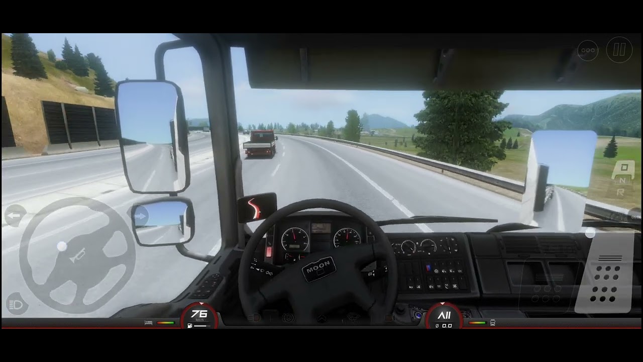 Fast journey with MAN TRUCK truckers of Europe 3