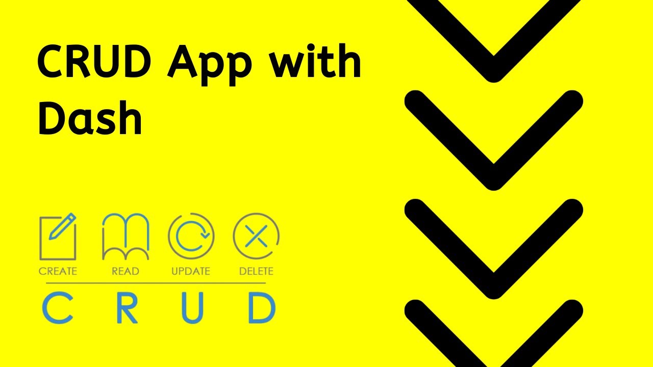 Dash CRUD App with PostgreSQL - Part 1