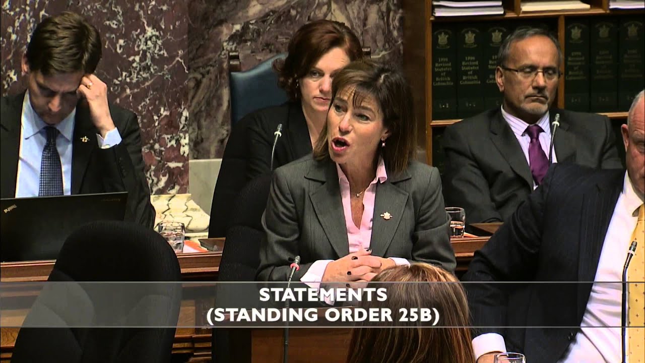 MLA Selina Robinson in house statement - Sept 28