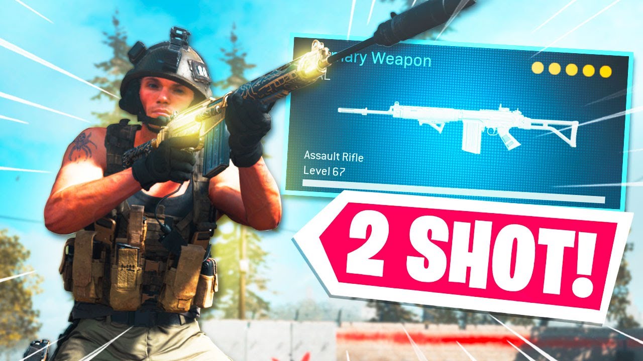IT'S BETTER THAN THE M4A1! The STRONGEST GUN in Modern Warfare! (2 Shot Kill)