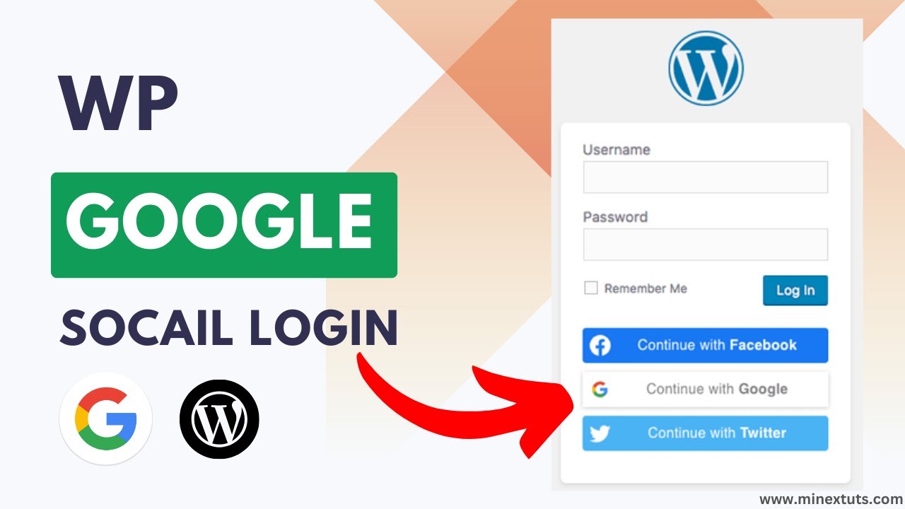 Как добавить вход через социальную сеть Google и зарегистрироваться в WordPress | БЕСПЛАТНО и пош...