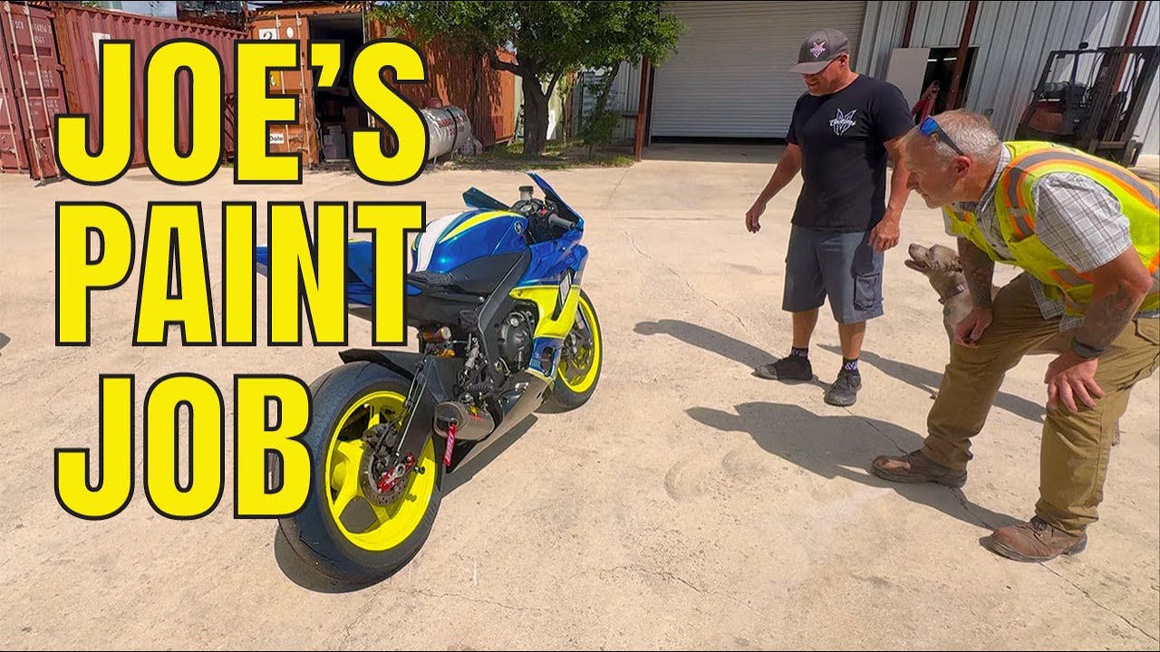 From Primer to Perfection: Yamaha R6 Gets a Custom Paint Job by Martin Bros Customs