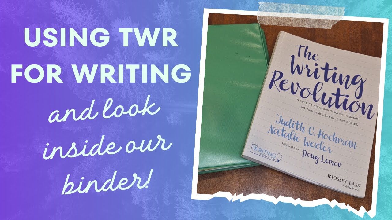 Binder Set-up and DIY Writing with The Writing Revolution | Secular Homeschool Resources