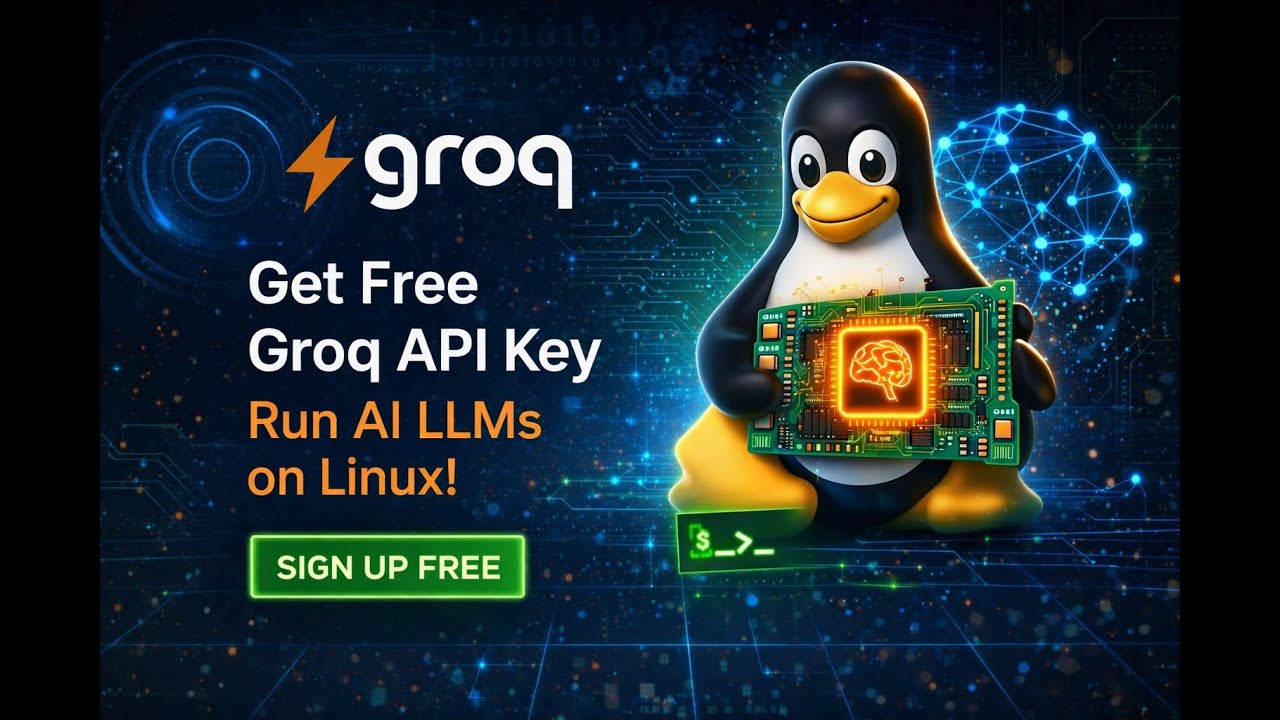 Get Free Groq API Key – Run AI LLMs on Linux!