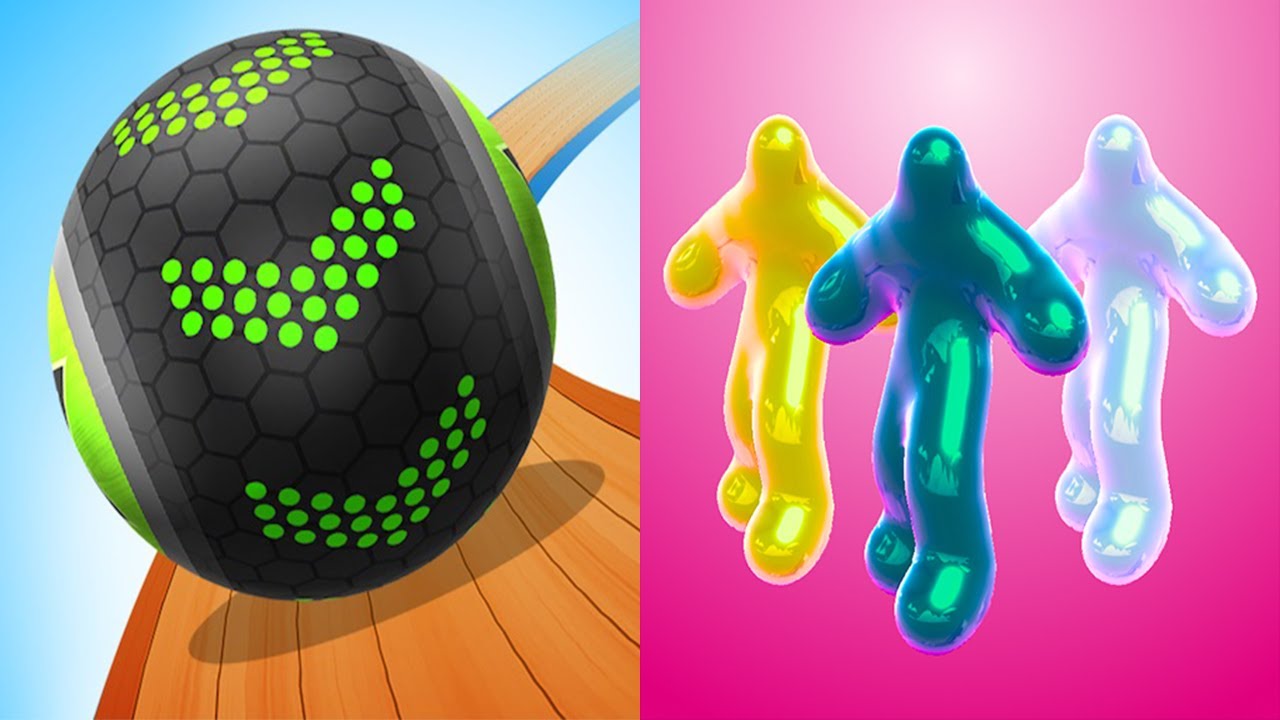 Going Balls VS Blob Runner 3D Android iOS Mobile Gameplay Walkthrough (Level 556-560)