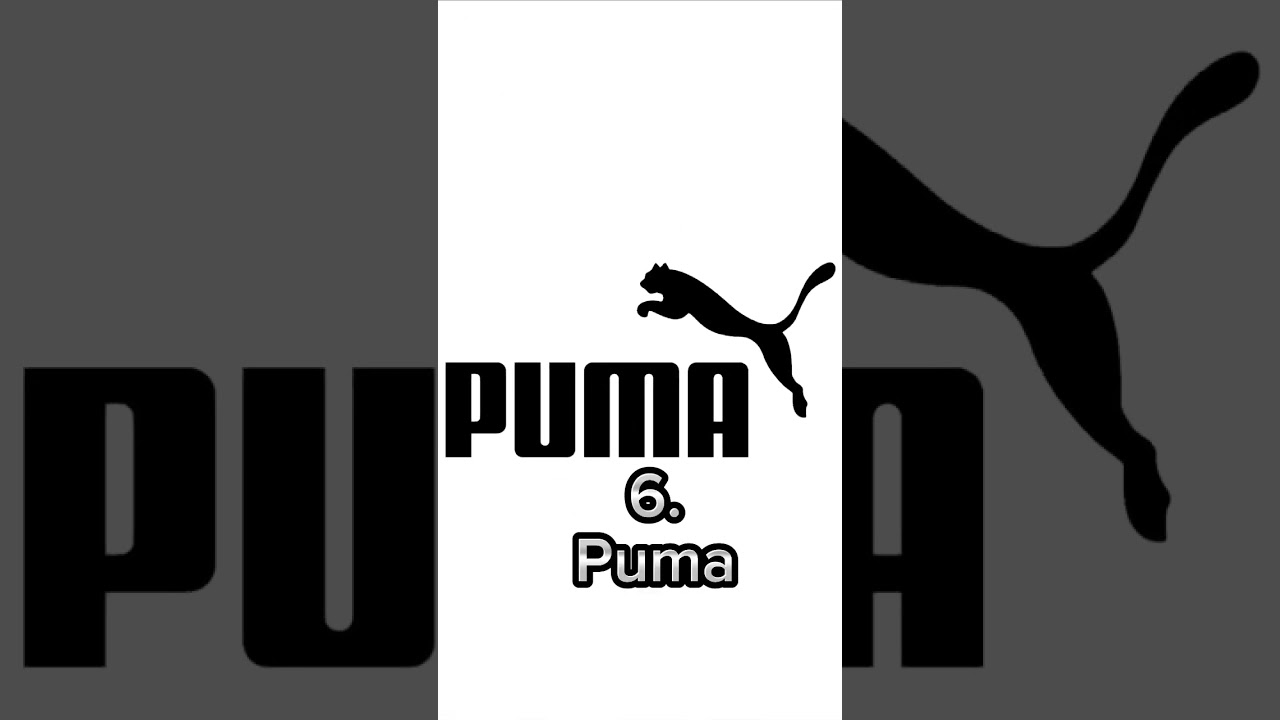 Top 10 sports Brands in the world 2023 | With till end |#shorts