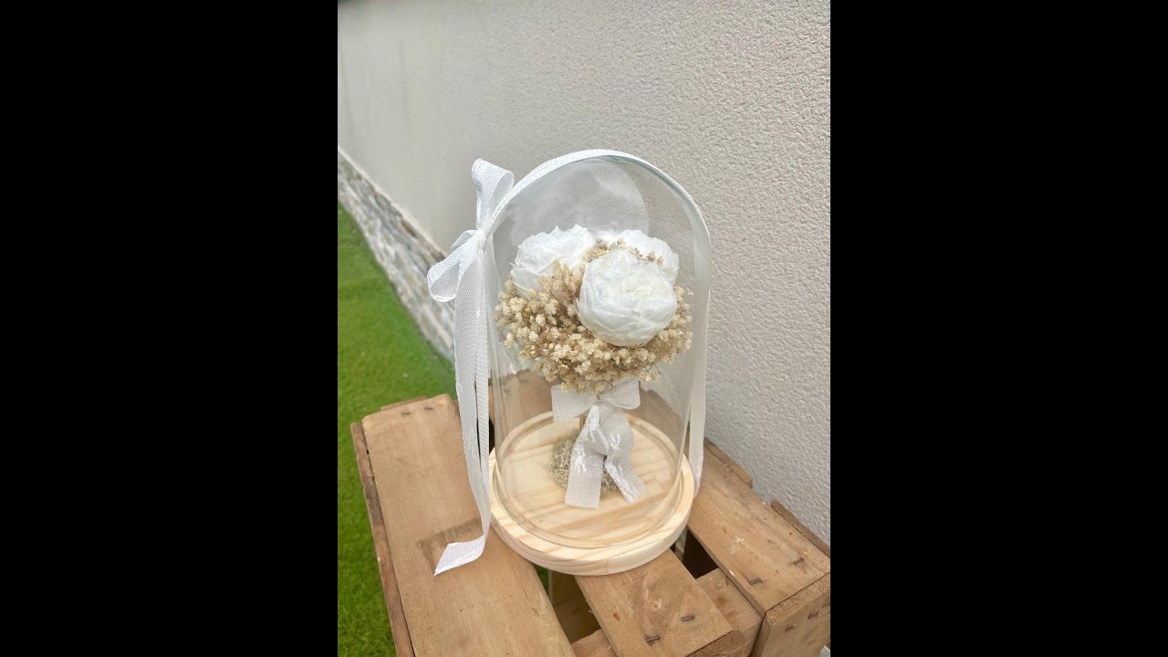 Cómo hacer una cúpula de flores preservadas con Flores Akita