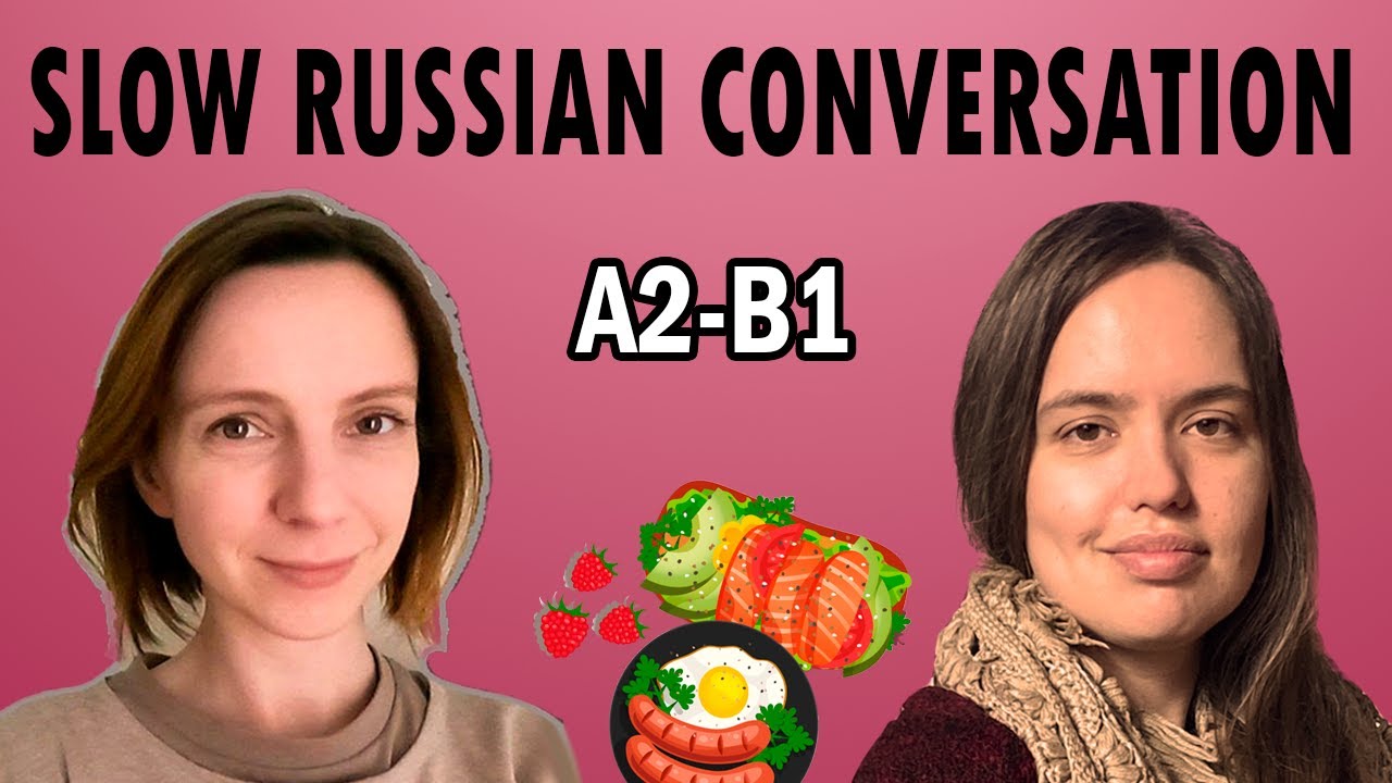 Zhenya's Food Habits. Slow Russian Conversation A2-B1